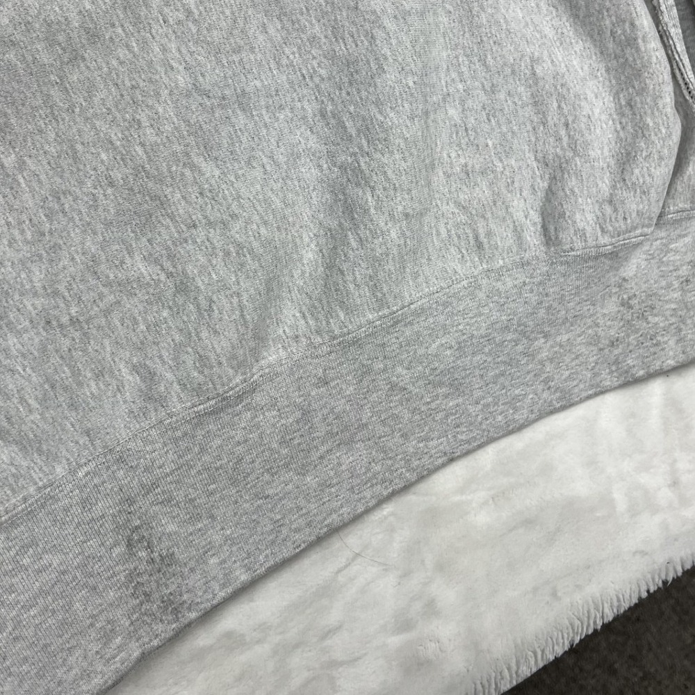 US Naval Academy Hoodie Mens XL Gray Navy Crest Pullover Distressed Sweatshirt - Picture 8 of 10